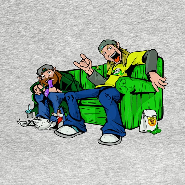 Jay and Silent Bob by TheSteamingMind01